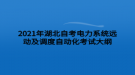 2021年湖北自考電力系統(tǒng)遠動及調度自動化考試大綱