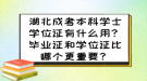 湖北成考本科學(xué)士學(xué)位證有什么用？畢業(yè)證和學(xué)位證比哪個(gè)更重要？