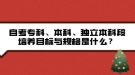 自考專科、本科、獨立本科段培養(yǎng)目標(biāo)與規(guī)格是什么？