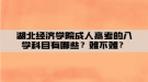 湖北經濟學院成人高考的入學科目有哪些？難不難？