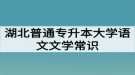 湖北普通專升本大學(xué)語文文學(xué)常識(shí)：古詩(shī)詞中的名人