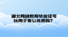 湖北網(wǎng)絡(luò)教育畢業(yè)證可以用于考公務(wù)員嗎？