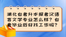 湖北自考升本報考漢語言文學(xué)專業(yè)怎么樣？自考畢業(yè)后好找工作嗎？