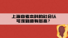 上海自考本科的社會認(rèn)可度到底有多高？